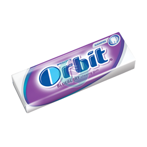 Blueberry žvake Orbit