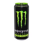 MONSTER GREEN ZERO WHITE 0.5L LIMENKA