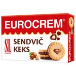 EUROCREM SENDVIC KEKS 250G SWISSLION
